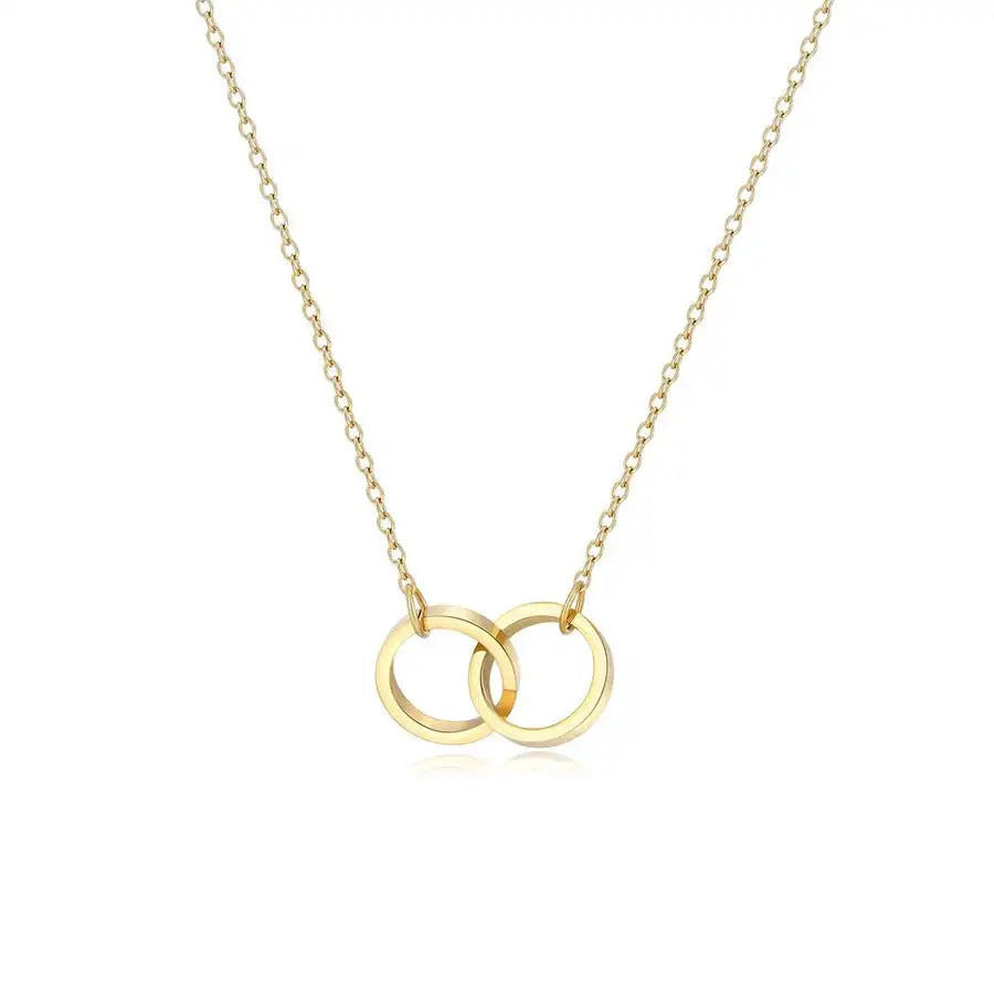 Customized Round Necklace with Teddy Bear Gift Box