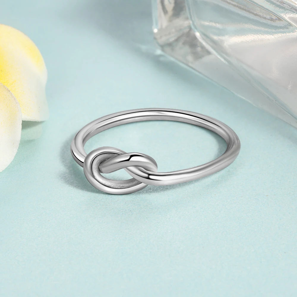 Silver Knot Ring