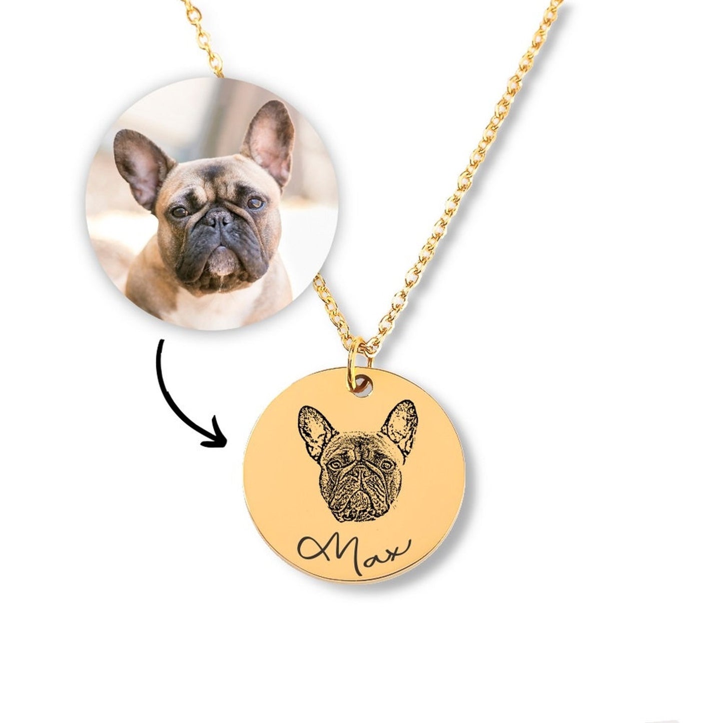Personalized Pet Photo Necklace
