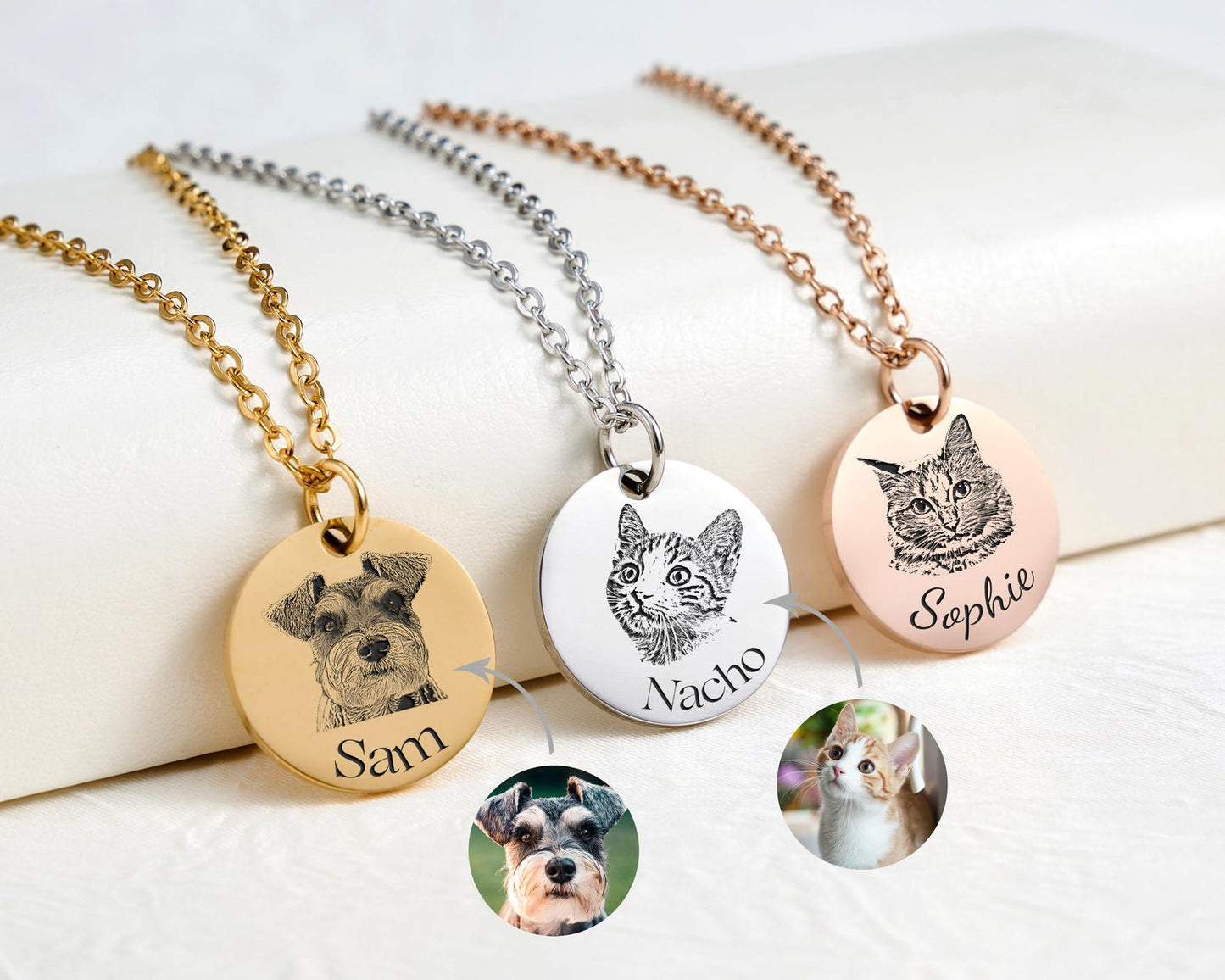 Personalized Pet Photo Necklace