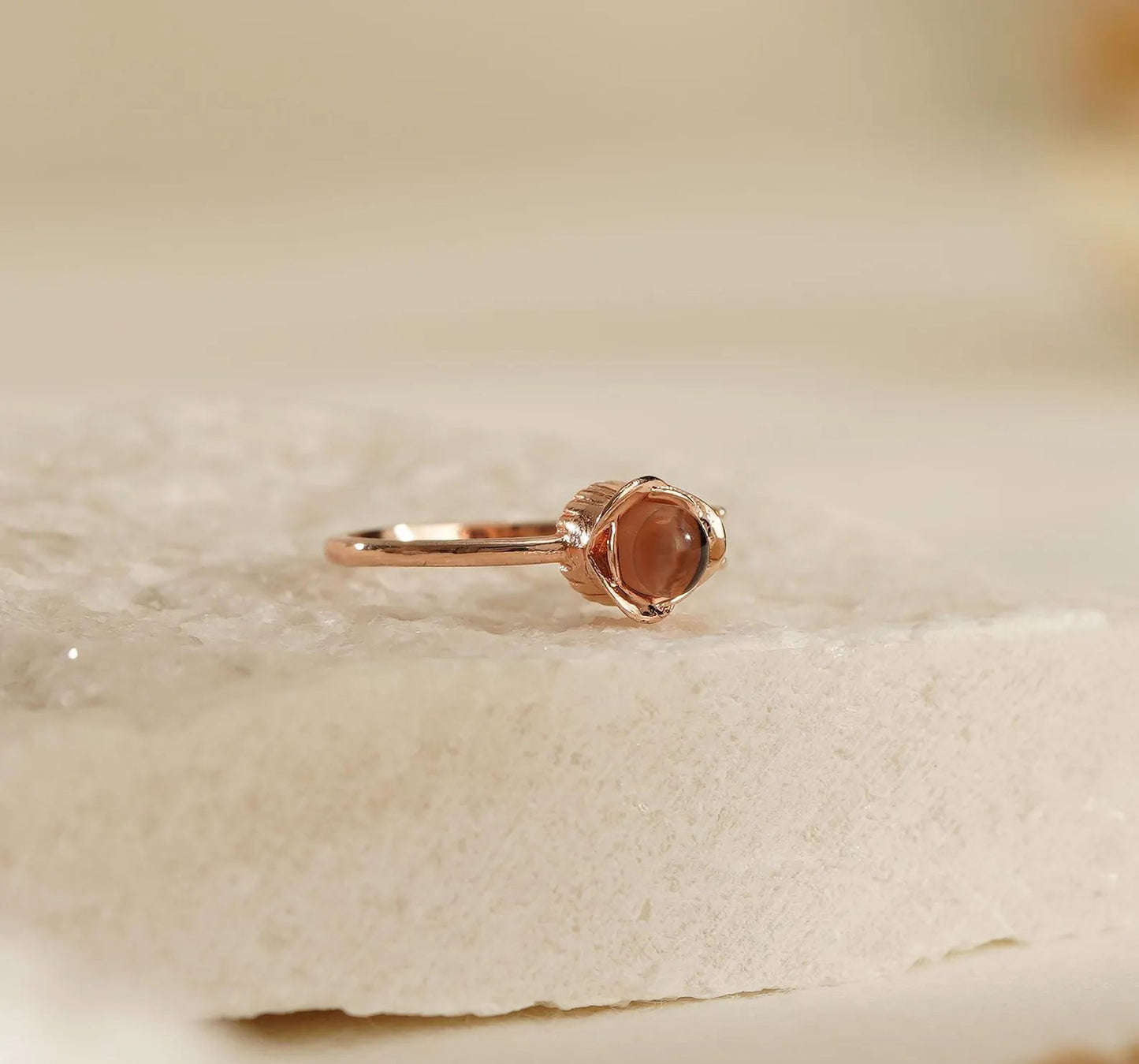 Adjustable Custom Photo Projection Ring