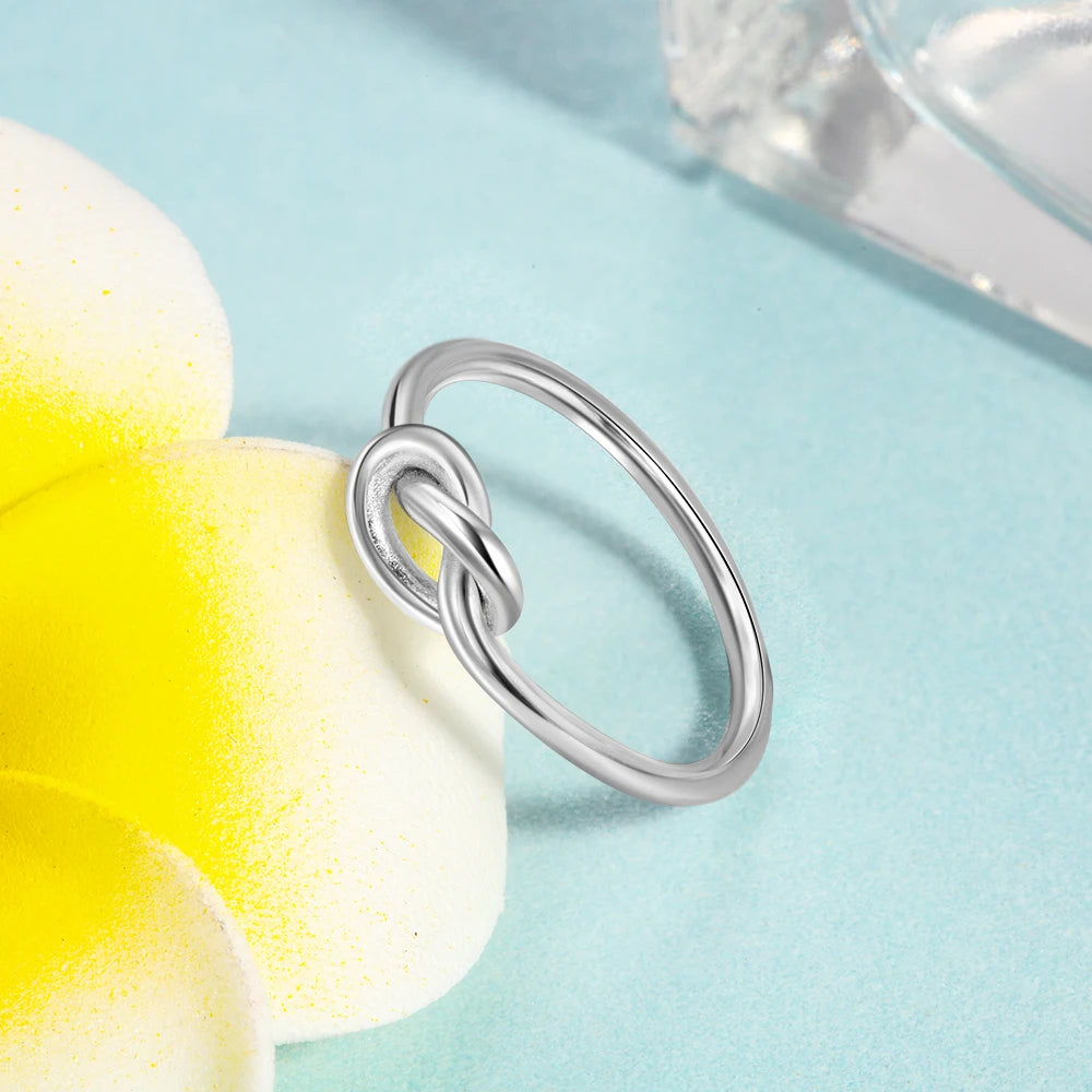 Silver Knot Ring