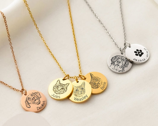 Personalized Pet Photo Necklace