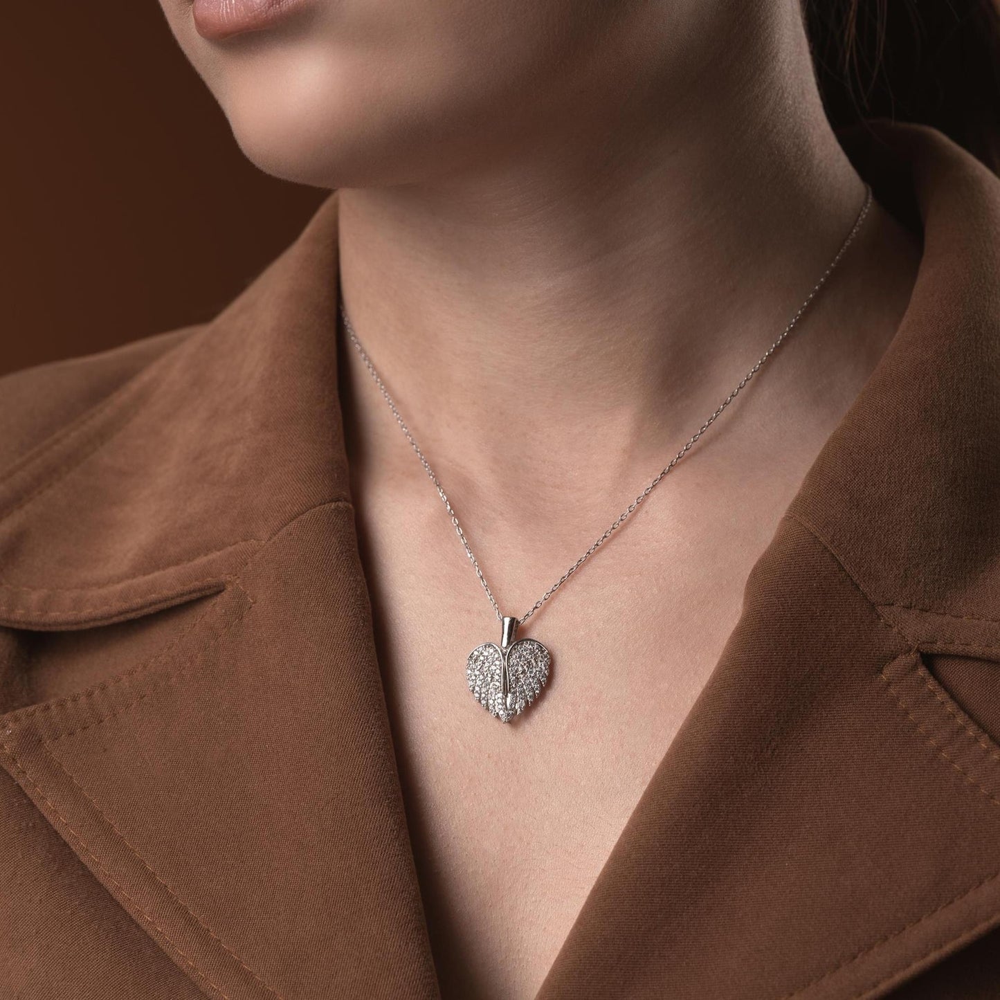 Customized Angel Wings Necklace