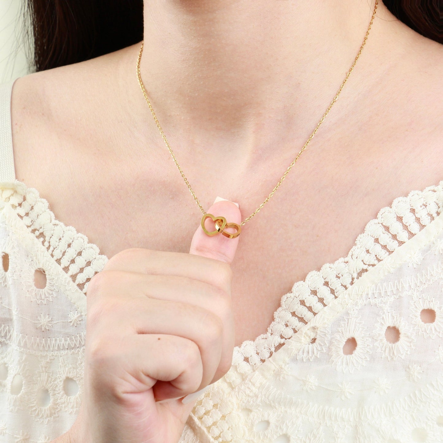 Rose Box Engraved Necklace