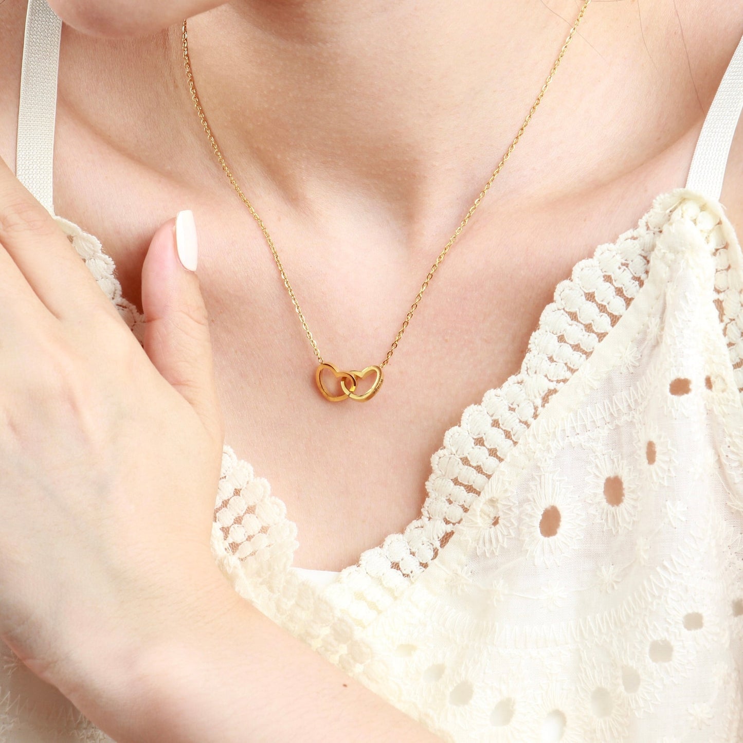 Rose Box Engraved Necklace