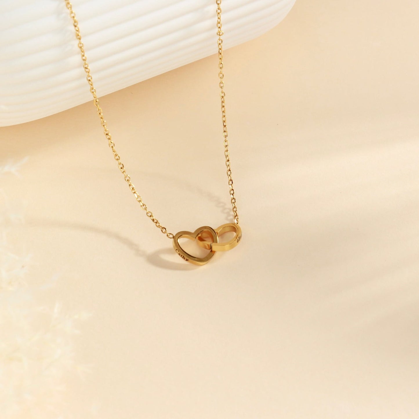 Rose Box Engraved Necklace