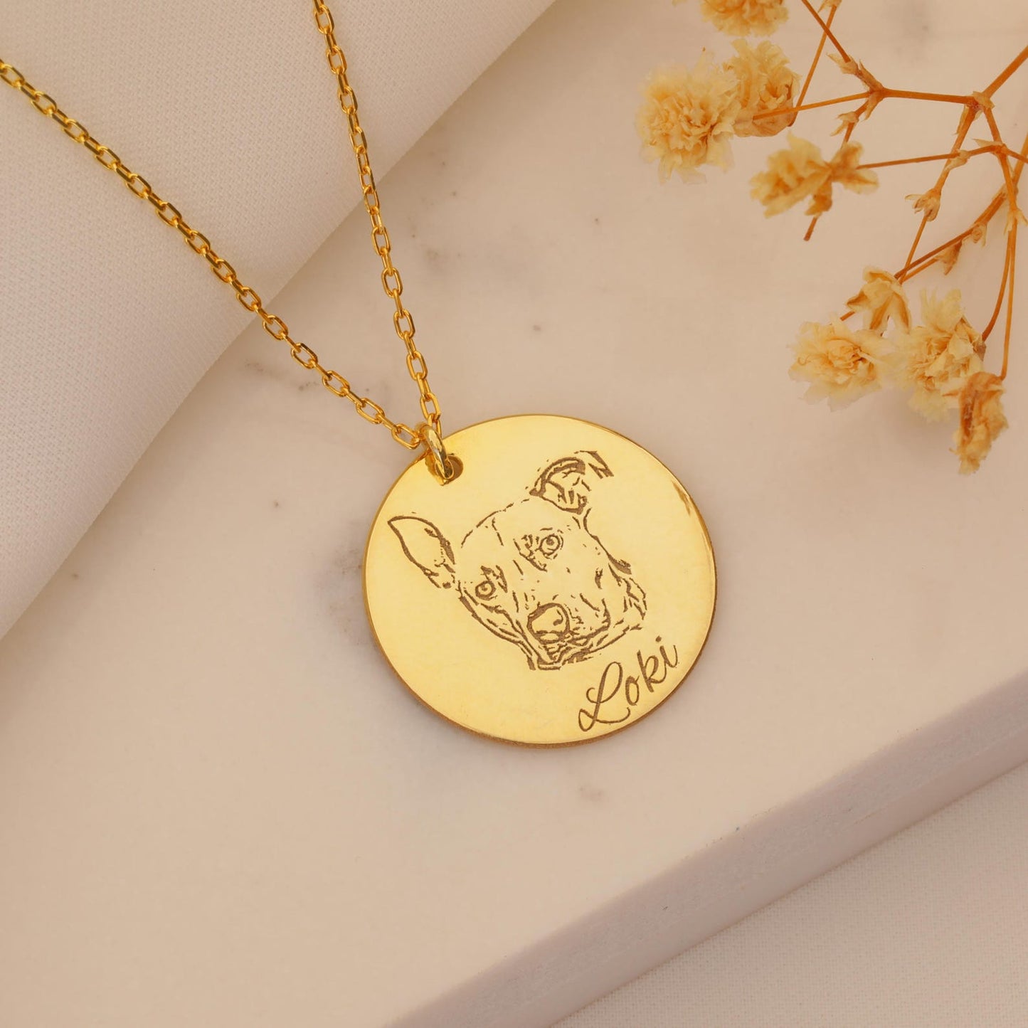 Personalized Pet Photo Necklace
