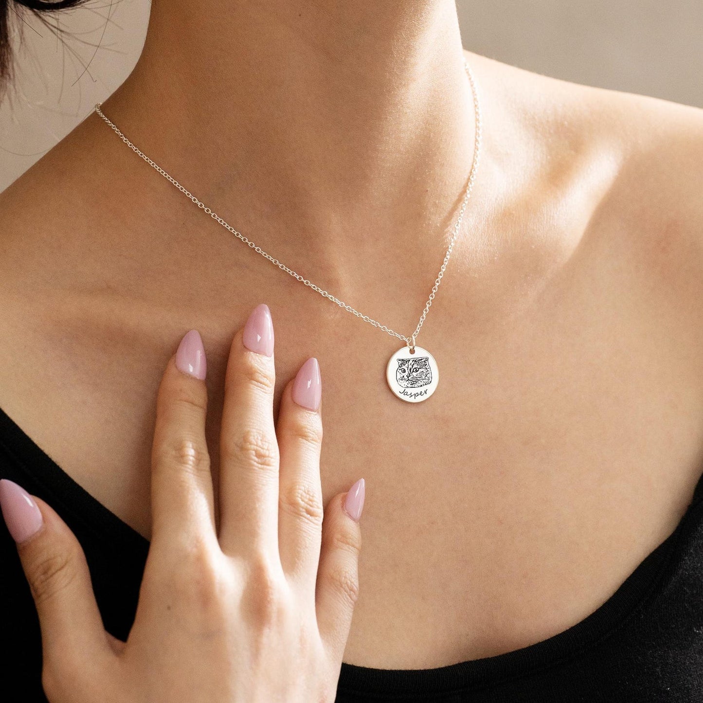 Personalized Pet Photo Necklace