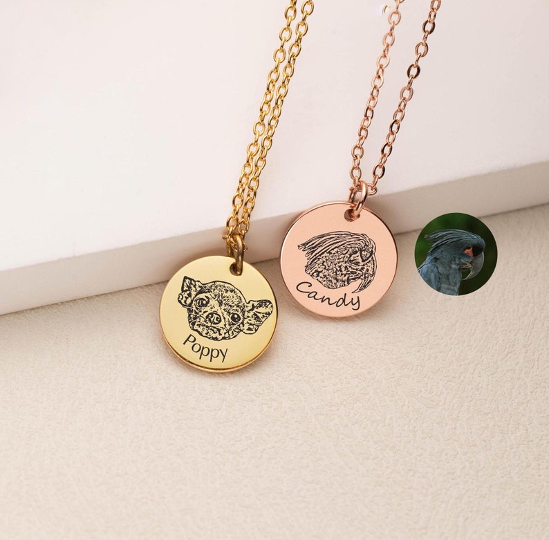 Personalized Pet Photo Necklace