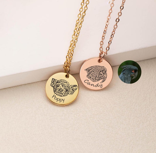 Personalized Pet Photo Necklace