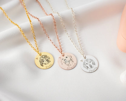 Personalized Pet Photo Necklace