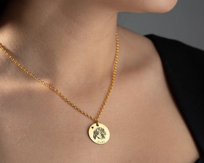 Personalized Pet Photo Necklace